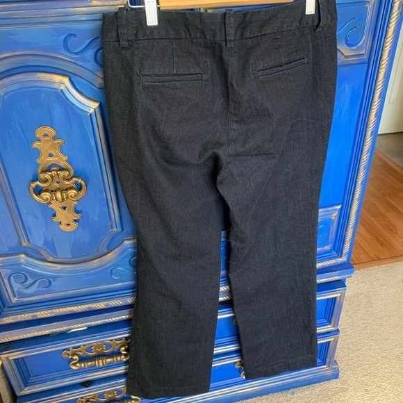 J Crew Stretch Jeans Pants Size 8 Darkwash - Picture 3 of 3
